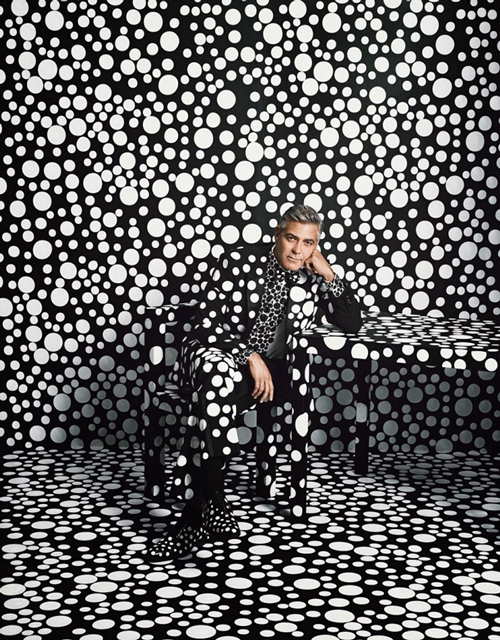 george-clooney-by-yayoi-Roger-Oates2